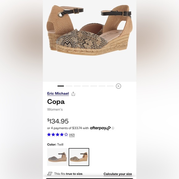 Eric Michael Сора shoes- Twill - Picture 4 of 4